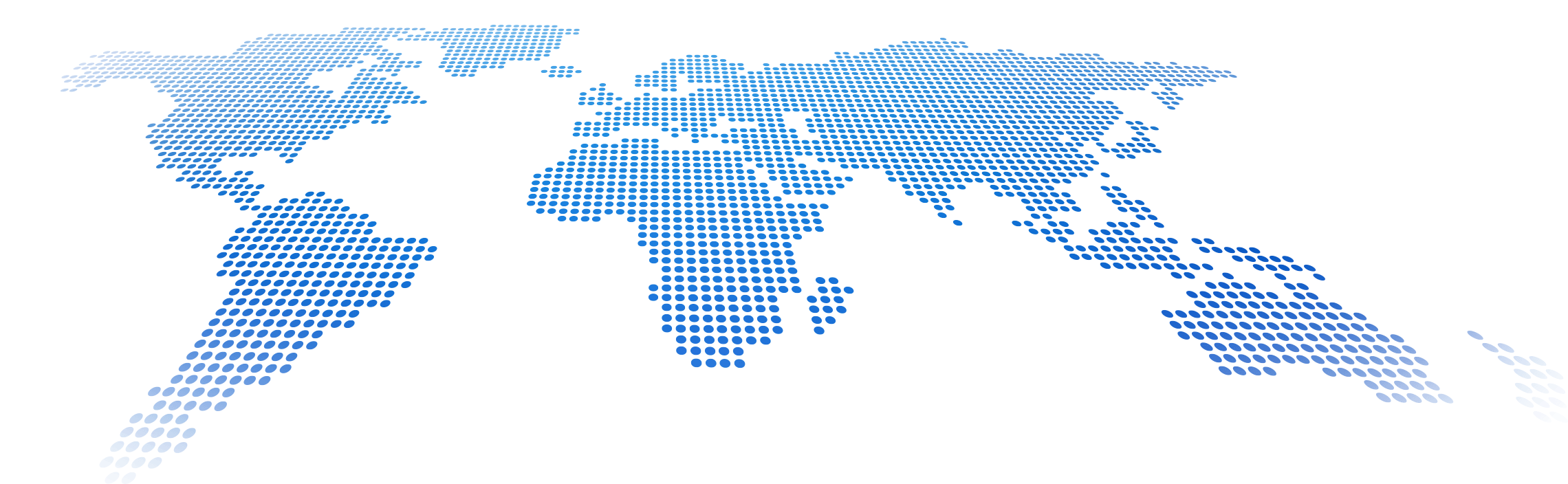 グローバル拠点の地図