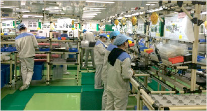 完成組立部門 自動検査機